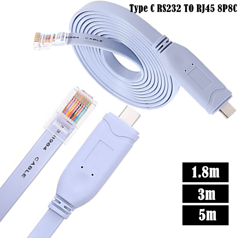 Laptop Accessories Essential - USB-C Cisco Console Cable USB Type