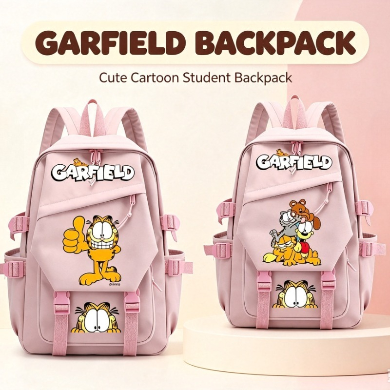 Laptop Accessories For Students - Garfield cartoon cute student lightweight schoolbag
