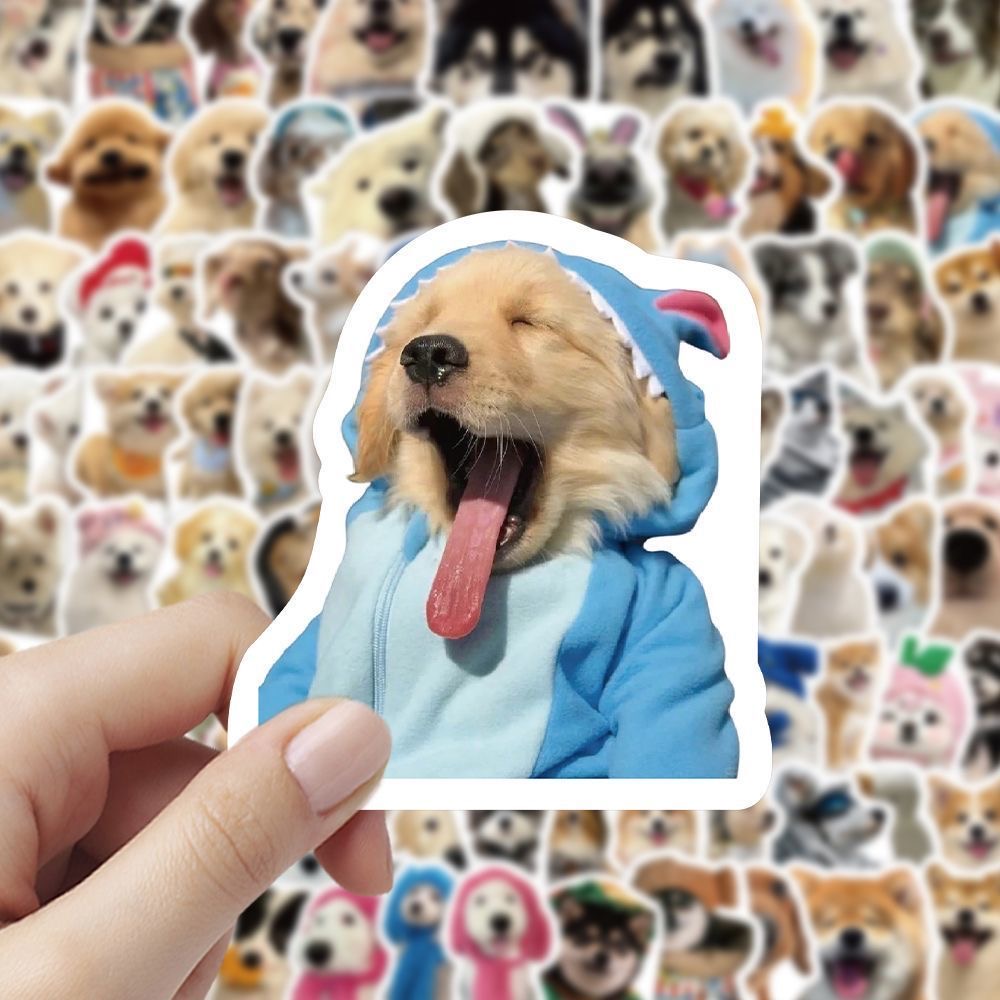 Laptop Accessories Cute - 102Pcs Realistic Dog Stickers Cute Puppy