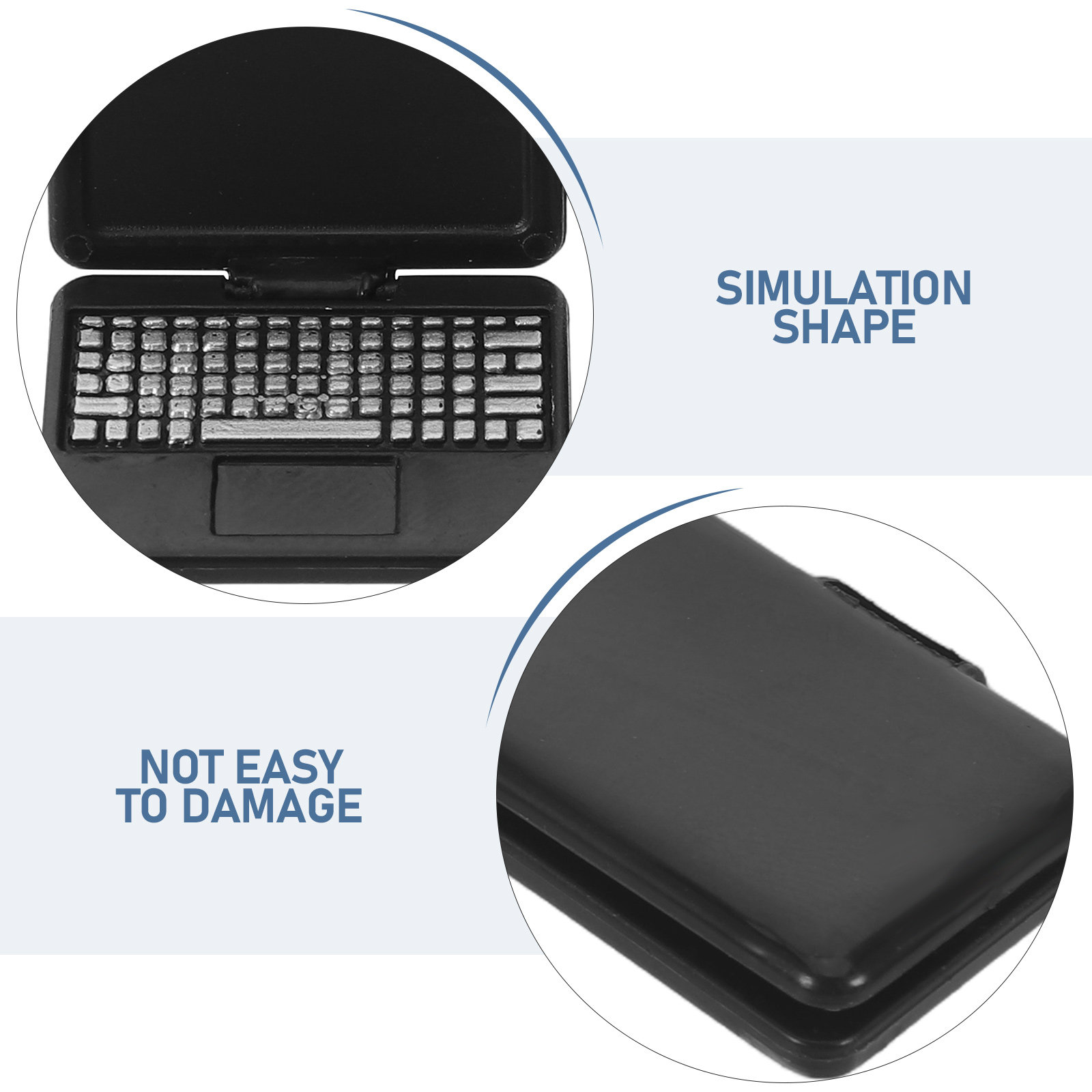 8Pcs Mini Laptop for Dollhouse - Laptop Open Accessories review and price