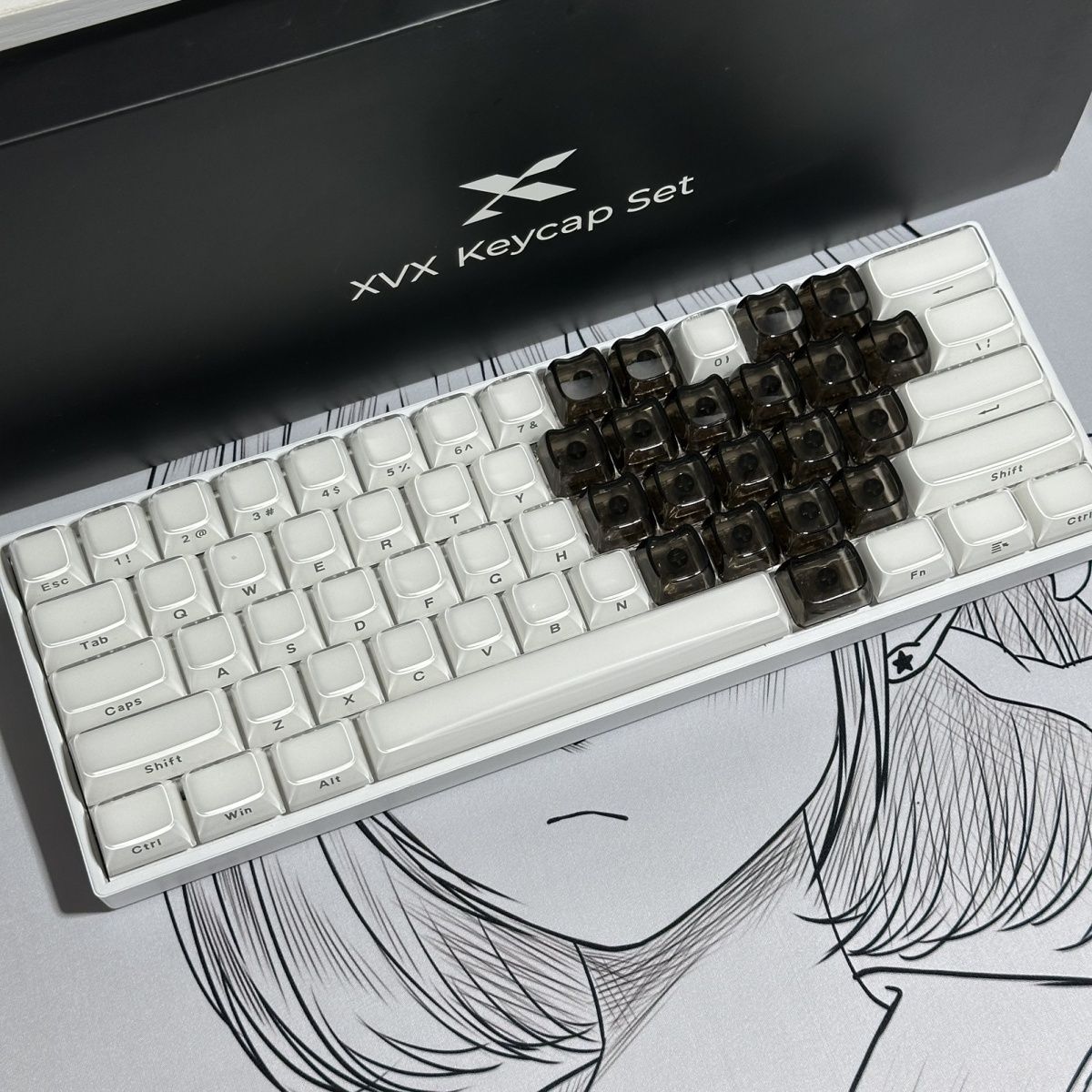 20pcs 1U Keycaps with Unique C - Laptop Accessories Cute review and price