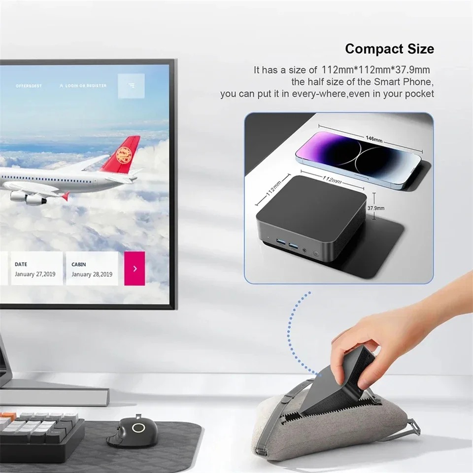 NEW MINI PC Computer Intel Cor - Laptop Accessories Sleeve review and price