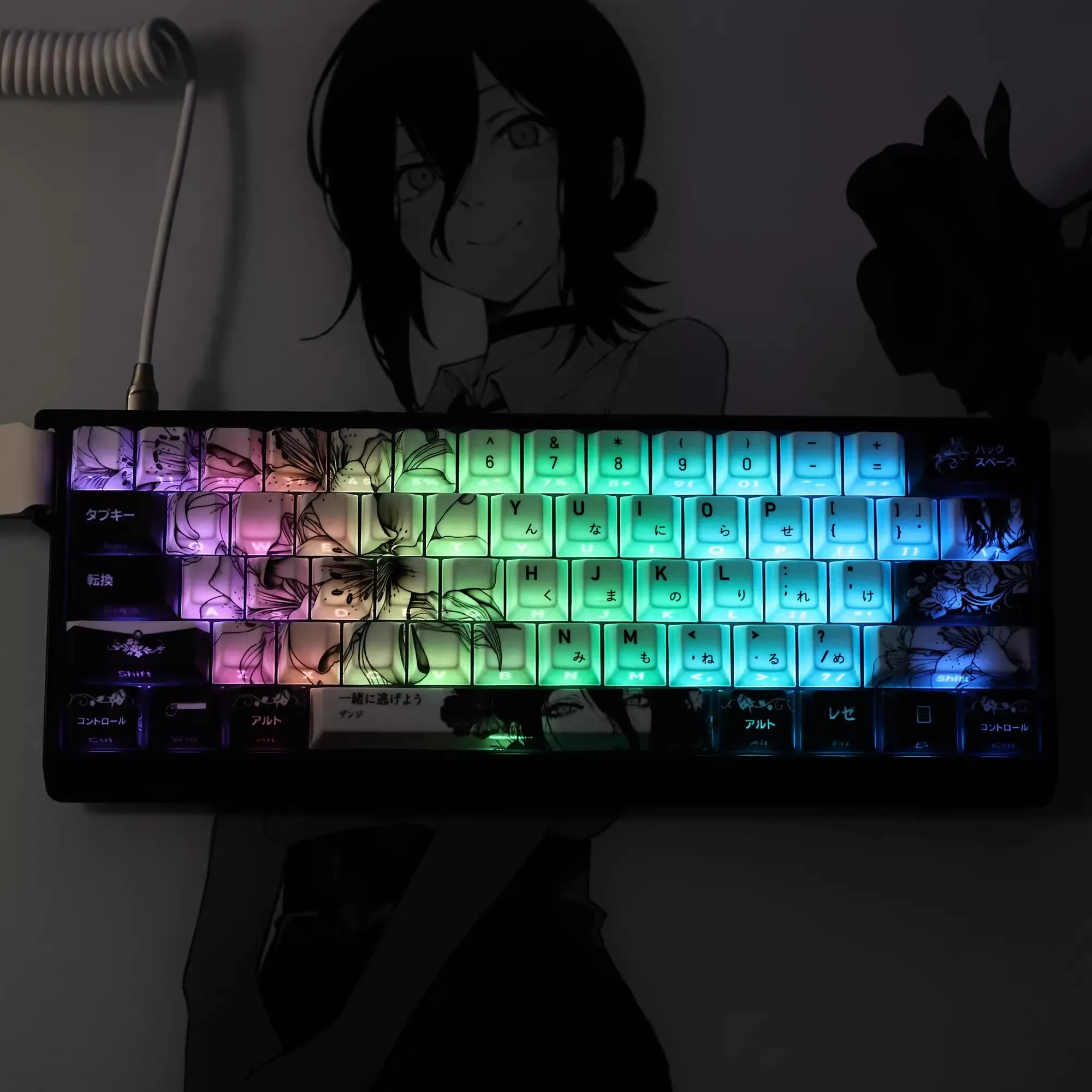 REZE Anime Theme Keycaps Set C - Laptop Accessories Cute review and price