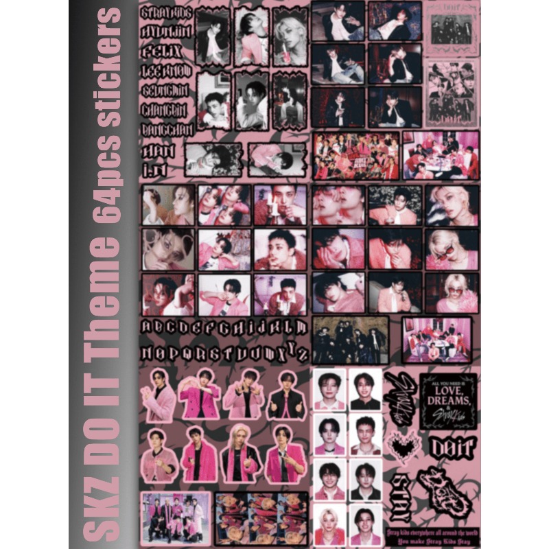 64pcs/65pcs/69pcs StrayKid,SK, - Laptop Accessories Aesthetic review and price