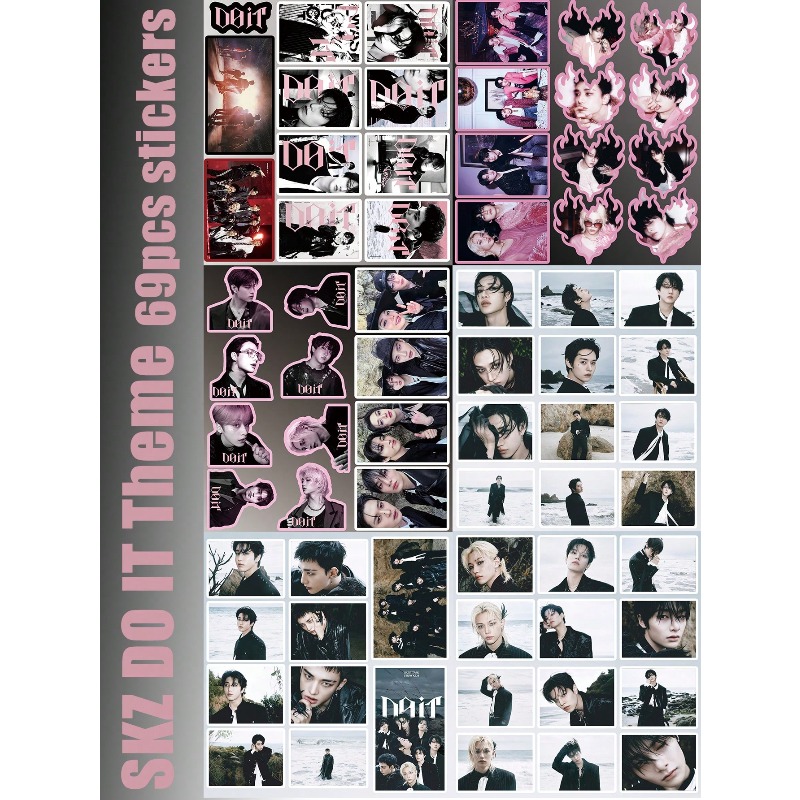 64pcs/65pcs/69pcs StrayKid,SK, - Laptop Accessories Aesthetic review and price