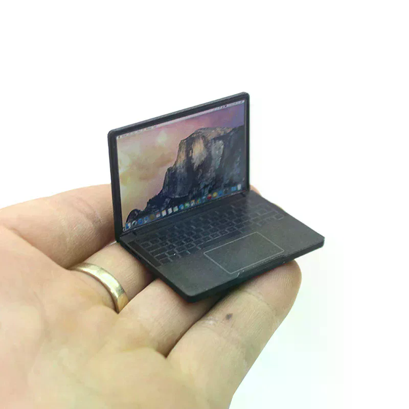 Cute Simulation 1:12 Mini Lapt - Laptop Accessories Cute review and price