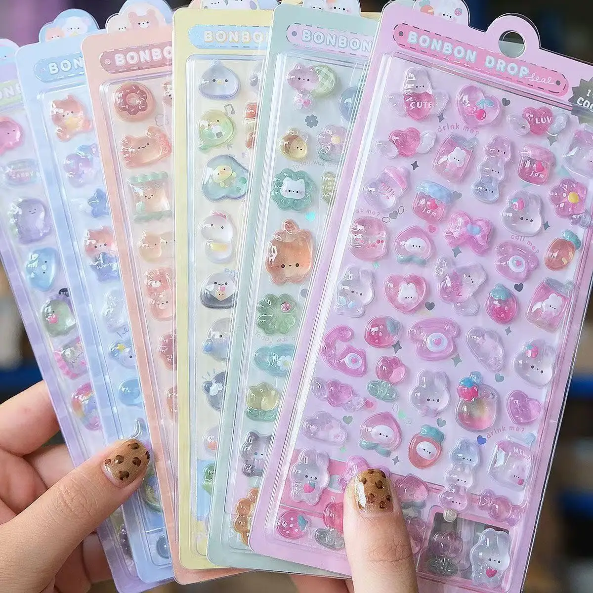 =-=2027Kawaii 3D Jelly Resin S - Laptop Accessories Aesthetic review and price