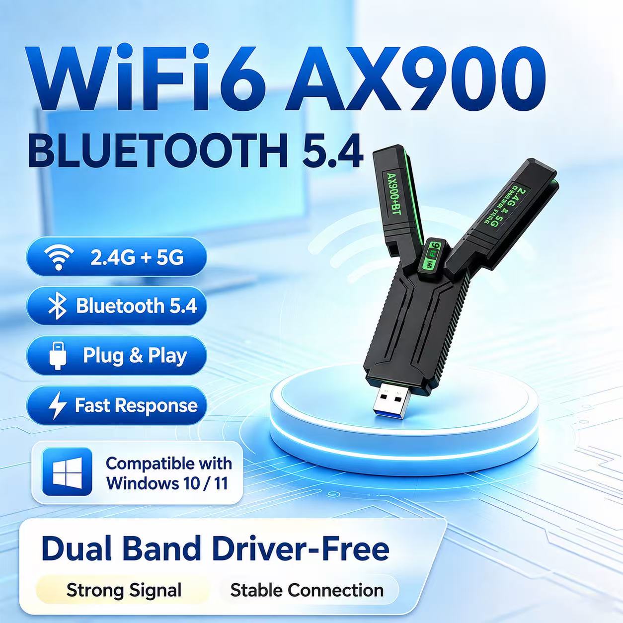 Dual Band Gigabit USB Wireless - Laptop Electronics Accessories review and price
