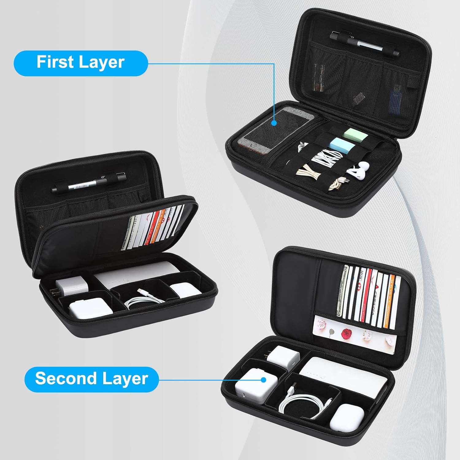 Electronics Organizer Travel C - Laptop Accessories Essential review and price