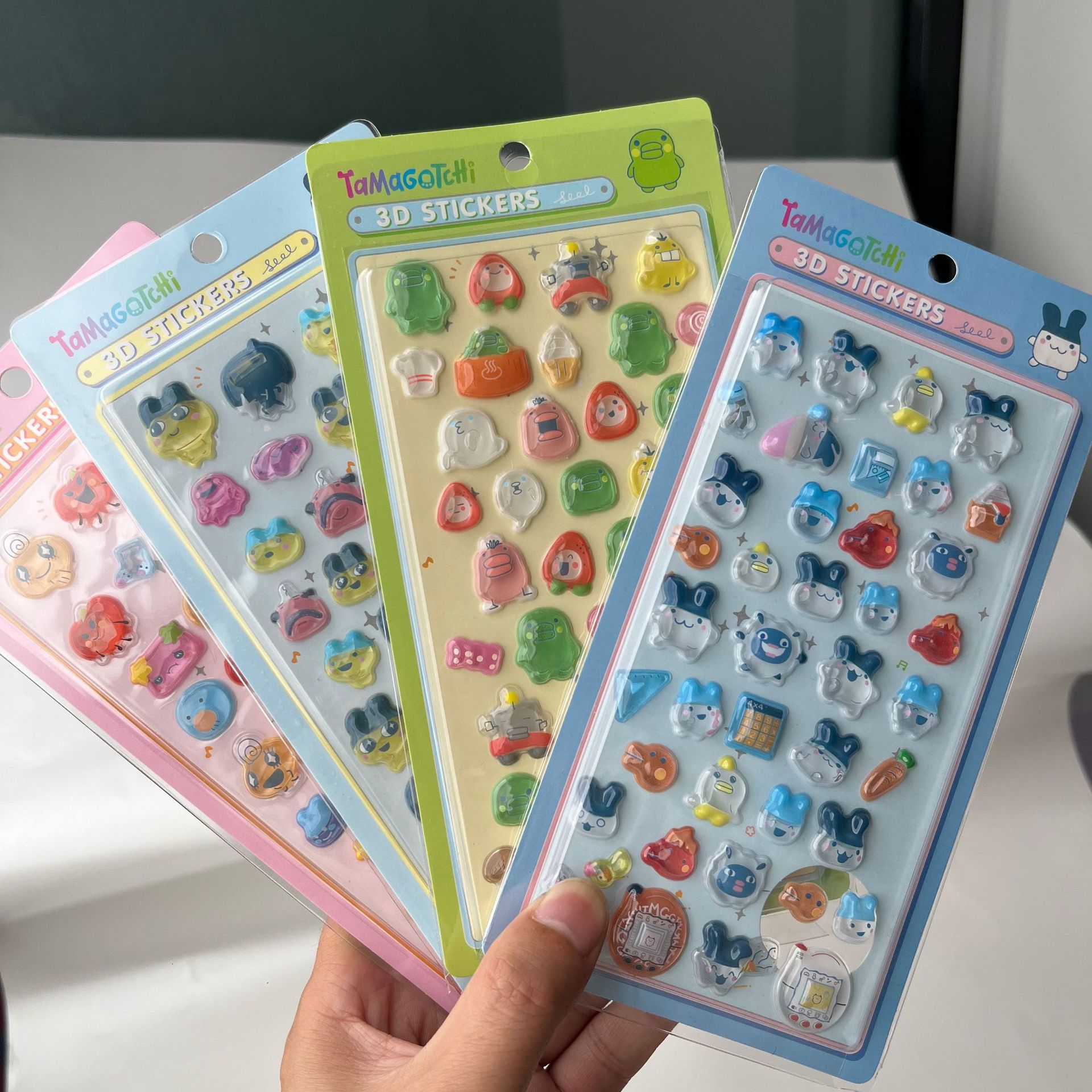 Cute Tamagotchi 3D Puffy Stick - Laptop Accessories Aesthetic review and price