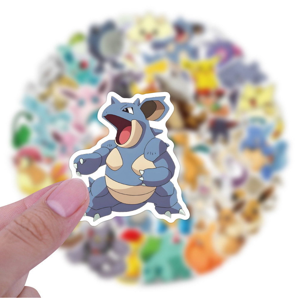 50/60pcs Cute Cartoon Anime Po - Laptop Accessories Cute review and price
