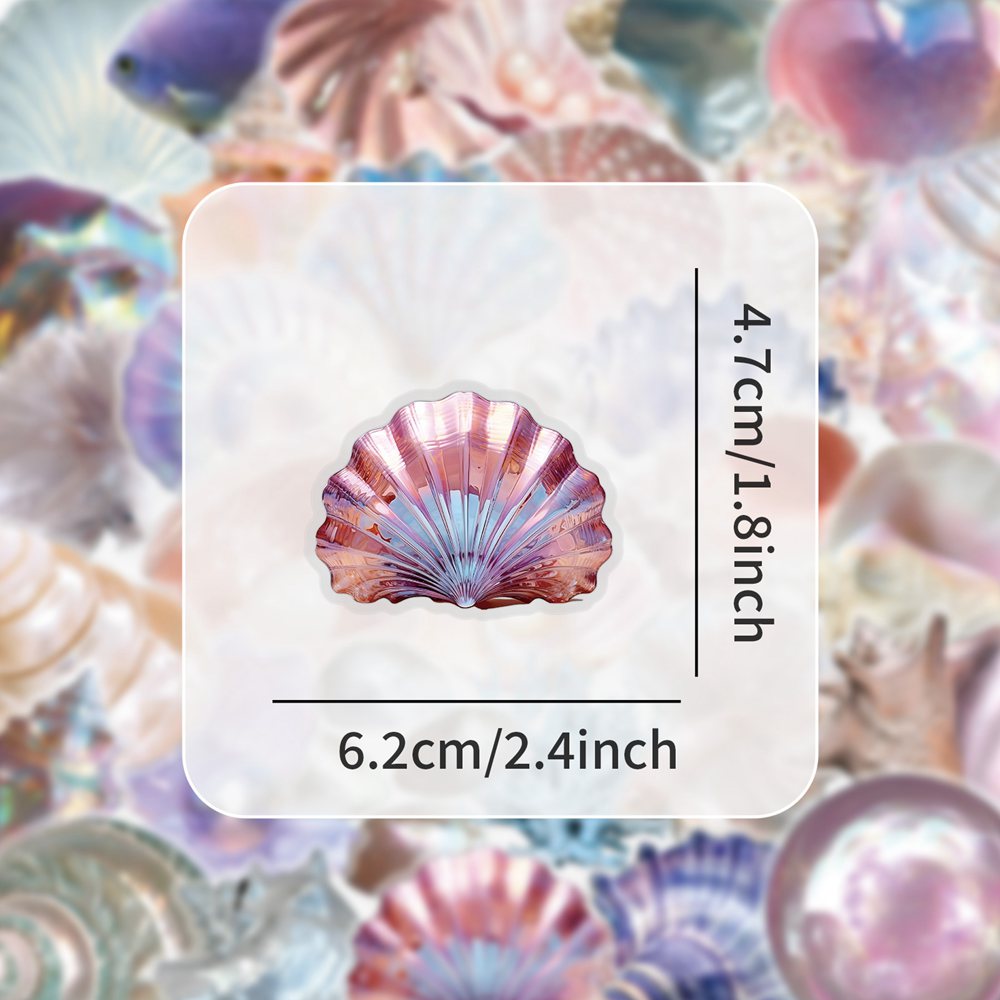 50pcs Cartoon Shell Graffiti S - Laptop Accessories Aesthetic review and price