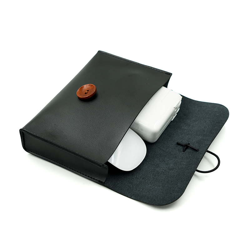 PU Leather Pouch Chargers Stor - Laptop Accessories Sleeve review and price