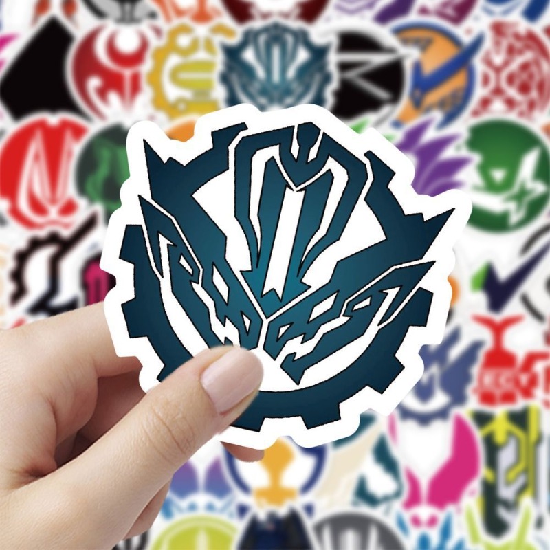 60 Sheets Kamen Rider Logo Sti - Laptop Accessories Aesthetic review and price
